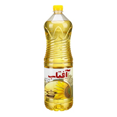 آفتاب روغن مایع آفتابگردان غنی شده باویتامین آ و دی3-900میلی لیتر