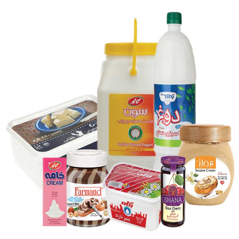 لبنیات و صبحانه